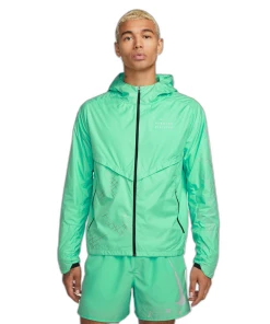 Meilleure vente 🥰 Course A Pied Homme Nike Veste Imperméable Nike Storm-fit Run Division Flash VERT 🔥