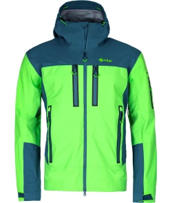 Vente flash 🔔 Ski De Randonnee Homme Kilpi Veste Imperméable Dermizax Homme Kilpi Hastar-m VERT 🎉