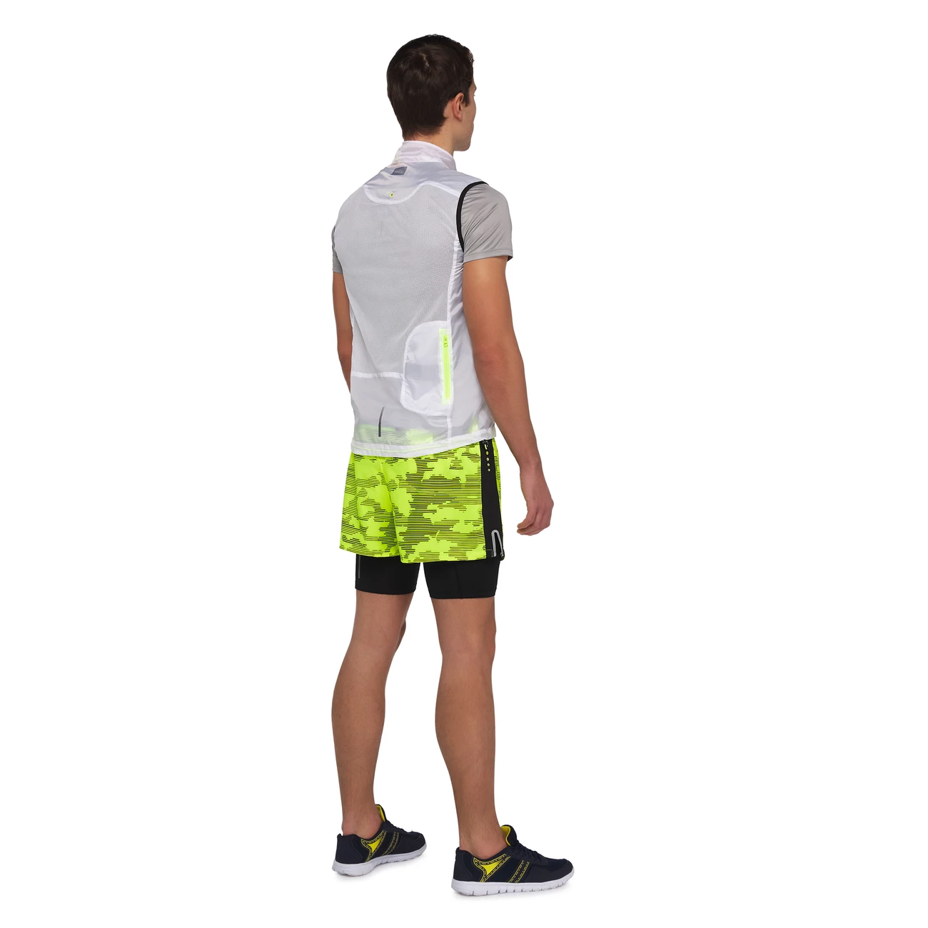 Grosses soldes 👍 Course A Pied Homme Macron Coupe-vent Macron Sbj Chinook Mitch Printed BLANC 🎉 4 Grosses soldes 👍 Course A Pied Homme Macron Coupe-vent Macron Sbj Chinook Mitch Printed BLANC 🎉 – Image 4