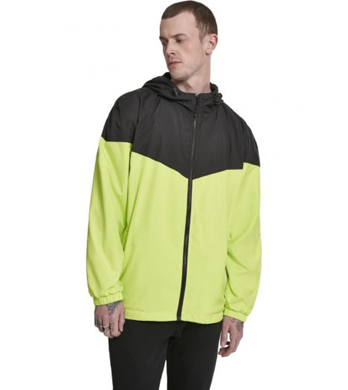 Offres 🔥 Mode- Lifestyle Homme Urban Classics Coupe Vent Urban Classic 2-tone NOIR 😍 1 Offres 🔥 Mode- Lifestyle Homme Urban Classics Coupe Vent Urban Classic 2-tone NOIR 😍