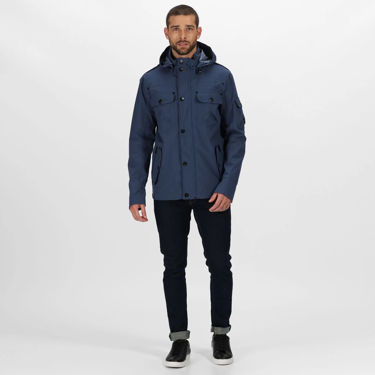 Coupon 🔔 Mode- Lifestyle Homme Regatta Veste Imperméable Matthias Homme BLEU ✨ 4 Coupon 🔔 Mode- Lifestyle Homme Regatta Veste Imperméable Matthias Homme BLEU ✨ – Image 4