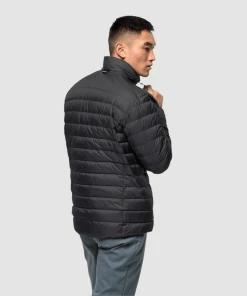 Grosses soldes ⭐ Randonnee Pedestre Homme Jack Wolfskin Doudoune Jack Wolfskin Jwp Down NOIR 🥰