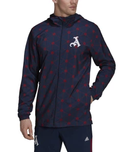 Bon marché 🎁 Football Homme Adidas Veste Imperméable Arsenal 2021/22 BLEU ❤️ -THE NORTH FACE Shop e0c8174590924f35ab6fc90848ac1527