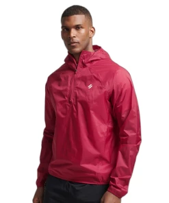 Promo ❤️ Course A Pied Homme Superdry Veste Imperméable Légère Superdry Run ROUGE 🎉 -THE NORTH FACE Shop e1b139c1ef6d43d38a96ab9d4313585a