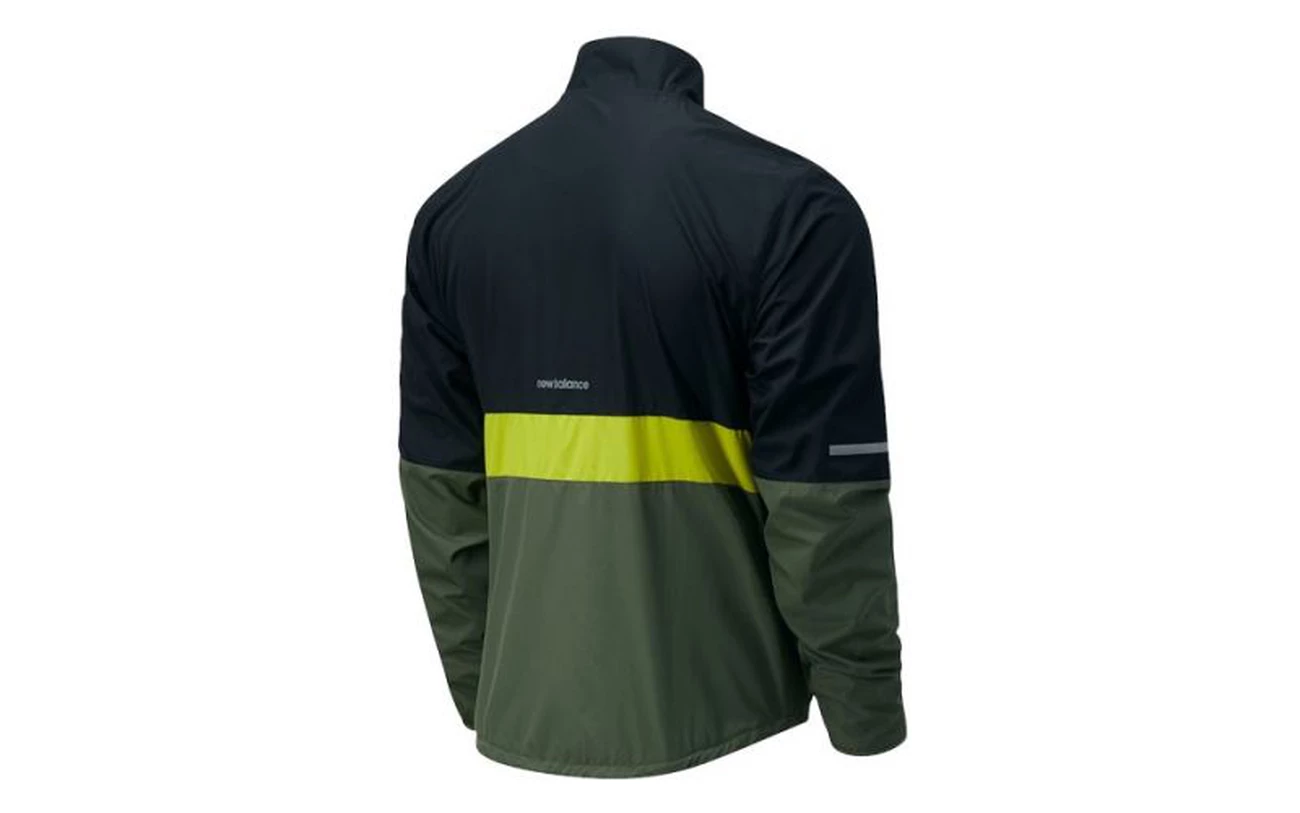 Le moins cher 😍 Mode- Lifestyle Homme New Balance Coupe Vent New Balance Accelerate Protect VERT 🌟 4 Le moins cher 😍 Mode- Lifestyle Homme New Balance Coupe Vent New Balance Accelerate Protect VERT 🌟 – Image 4