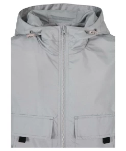 Vente flash 🥰 Mode- Lifestyle Homme Urban Classics Veste Imperméable D'été Courte Urban Classics Gt GRIS ✨