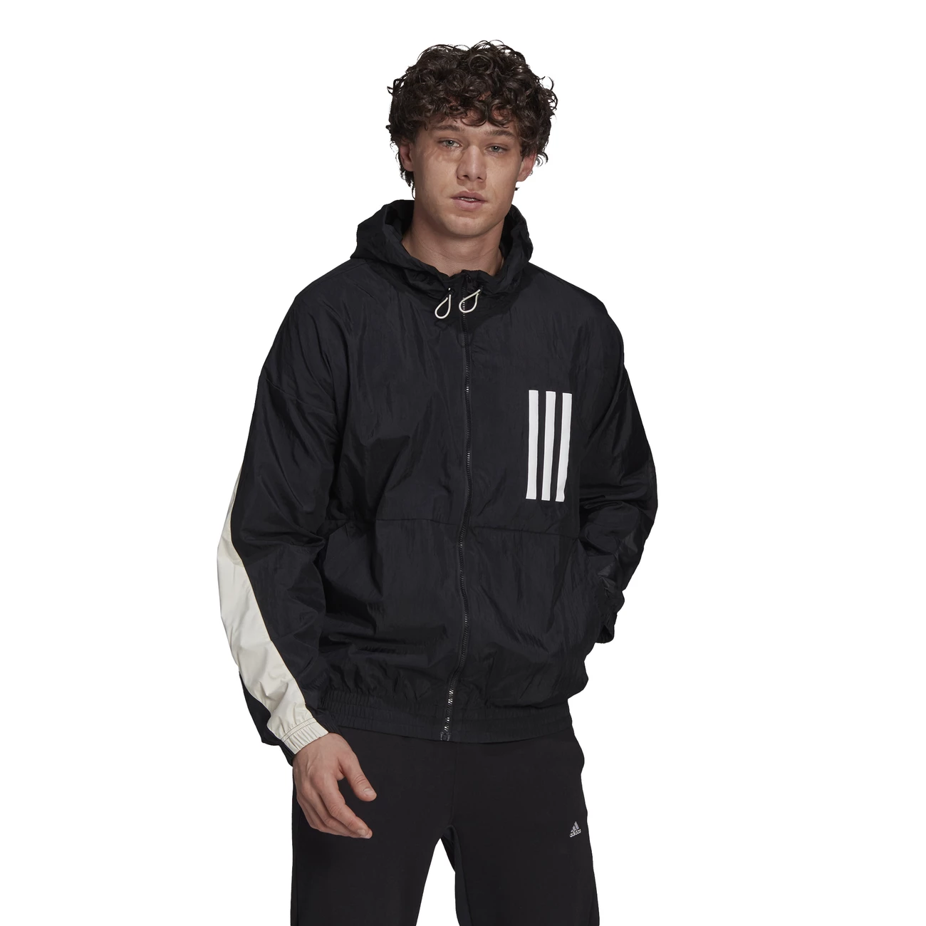 Meilleur prix 🔥 Course A Pied Homme Adidas Coupe-vent Adidas Sportswear W.n.d. X-city Packable NOIR 🧨 2 Meilleur prix 🔥 Course A Pied Homme Adidas Coupe-vent Adidas Sportswear W.n.d. X-city Packable NOIR 🧨 – Image 2