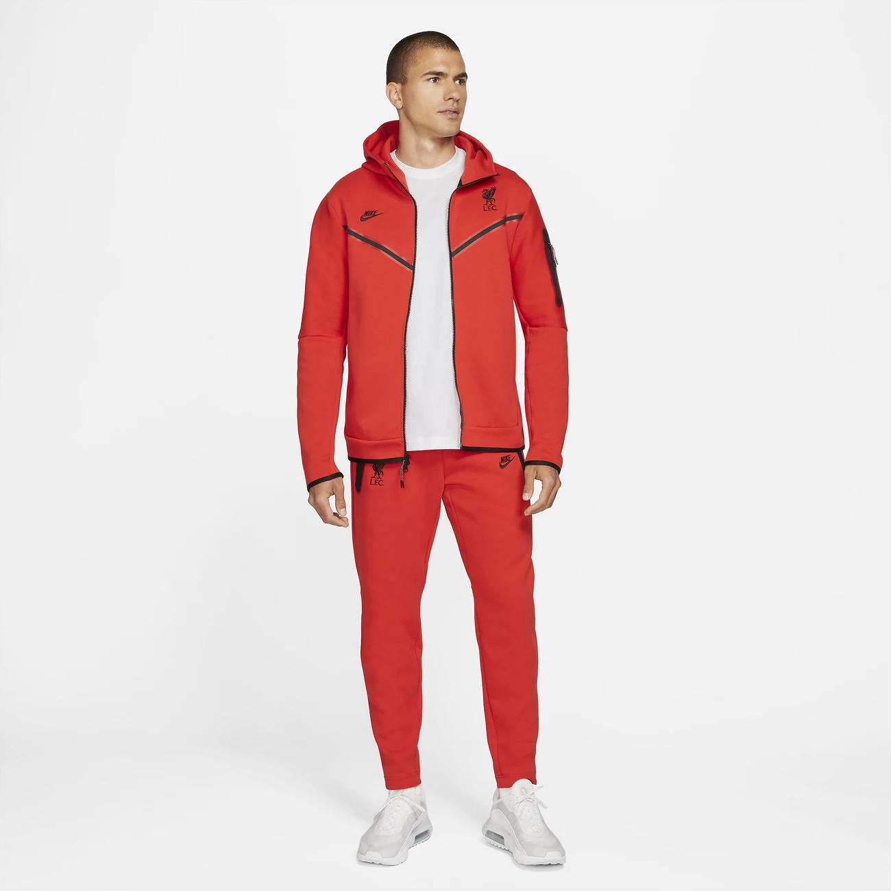 Promo 🎁 Football Homme Nike Veste Liverpool Fc Fleece ROUGE ❤️ 6 Promo 🎁 Football Homme Nike Veste Liverpool Fc Fleece ROUGE ❤️ – Image 6