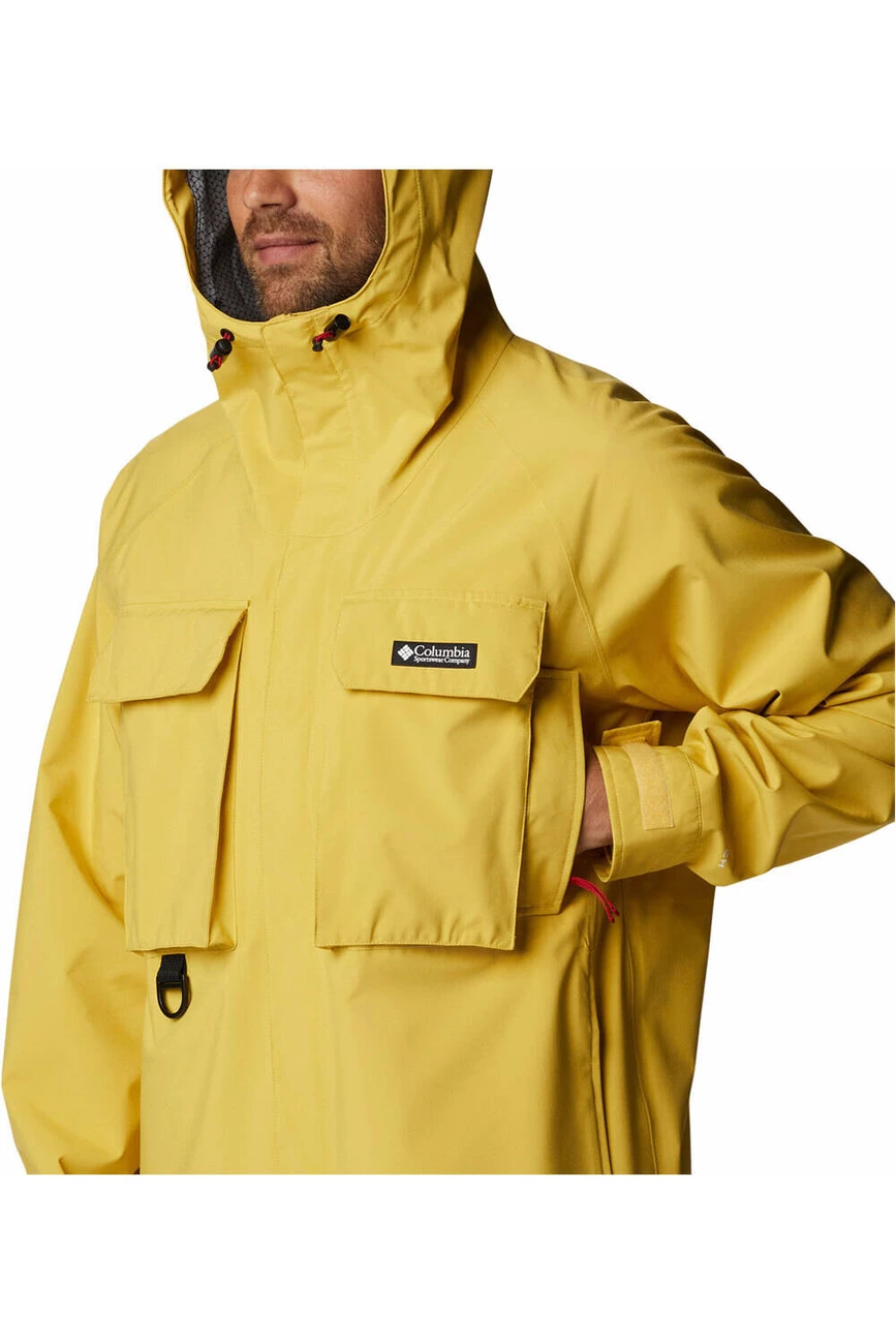 Promo ✨ Randonnee Pedestre Homme Columbia Veste Columbia Field Creek™ Fraser™ Shell JAUNE 🔥 6 Promo ✨ Randonnee Pedestre Homme Columbia Veste Columbia Field Creek™ Fraser™ Shell JAUNE 🔥 – Image 6