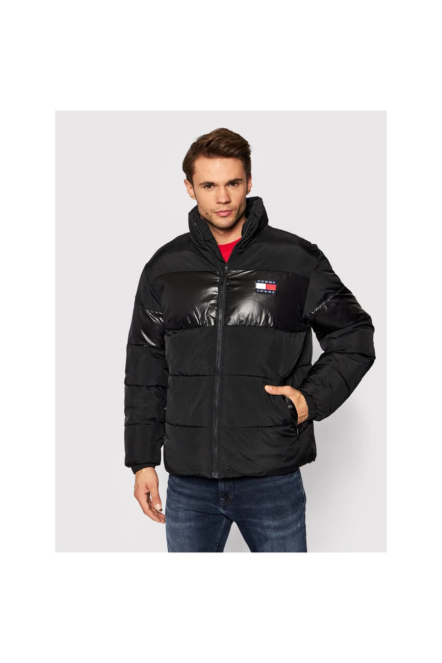 Offres 💯 Loisirs Homme Tommy Hilfiger Doudoune En Matière Recyclée - Tommy 👖 Jeans - Homme NOIR 🌟 3 Offres 💯 Loisirs Homme Tommy Hilfiger Doudoune En Matière Recyclée - Tommy 👖 Jeans - Homme NOIR 🌟 – Image 3