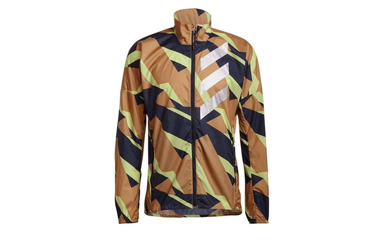 Remise 🔥 Course A Pied Homme Adidas Veste Coupe-vent Adidas Terrex Parley Agravic MARRON ❤️ 3 Remise 🔥 Course A Pied Homme Adidas Veste Coupe-vent Adidas Terrex Parley Agravic MARRON ❤️ – Image 3