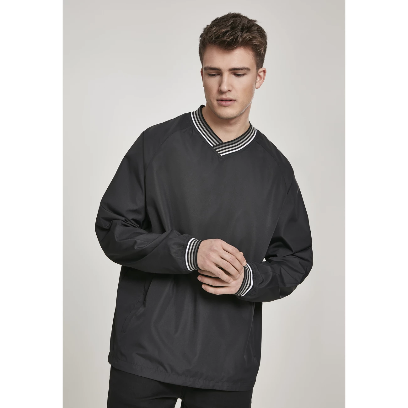 Coupon 🛒 Mode- Lifestyle Homme Urban Classics Parka Urban Classic Warm Up Pull Over NOIR 😍 1 Coupon 🛒 Mode- Lifestyle Homme Urban Classics Parka Urban Classic Warm Up Pull Over NOIR 😍