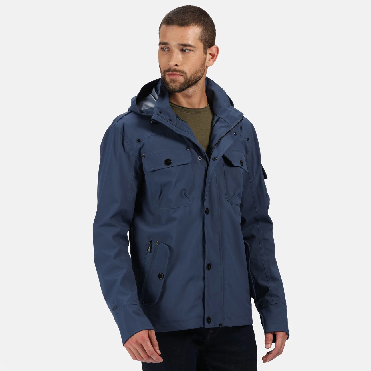 Coupon 🔔 Mode- Lifestyle Homme Regatta Veste Imperméable Matthias Homme BLEU ✨ 6 Coupon 🔔 Mode- Lifestyle Homme Regatta Veste Imperméable Matthias Homme BLEU ✨ – Image 6
