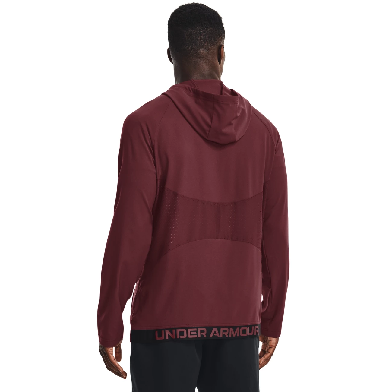 Promo 👏 Mode- Lifestyle Homme Under Armour Veste Imperméable Tissé Under Armour Perforated ROUGE 👏 1 Promo 👏 Mode- Lifestyle Homme Under Armour Veste Imperméable Tissé Under Armour Perforated ROUGE 👏