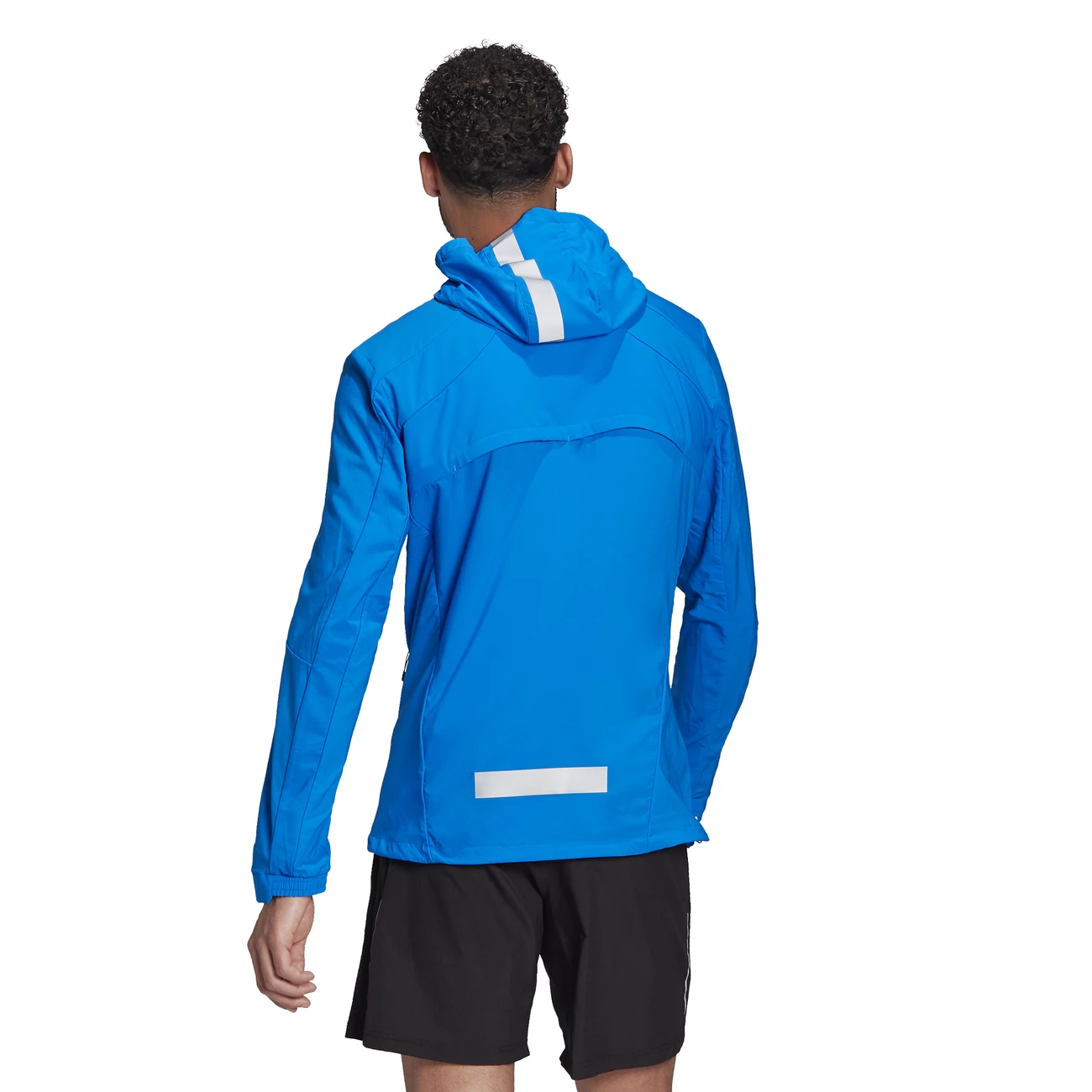 Acheter ⌛ Course A Pied Homme Adidas Veste Adidas Marathon Translucent BLEU 👍 6 Acheter ⌛ Course A Pied Homme Adidas Veste Adidas Marathon Translucent BLEU 👍 – Image 6
