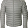 Nouveau ⭐ Loisirs Homme Just Over The Top Jott Doudoune Light Ajustée Mat - Just Over The Top GRIS 🎉
